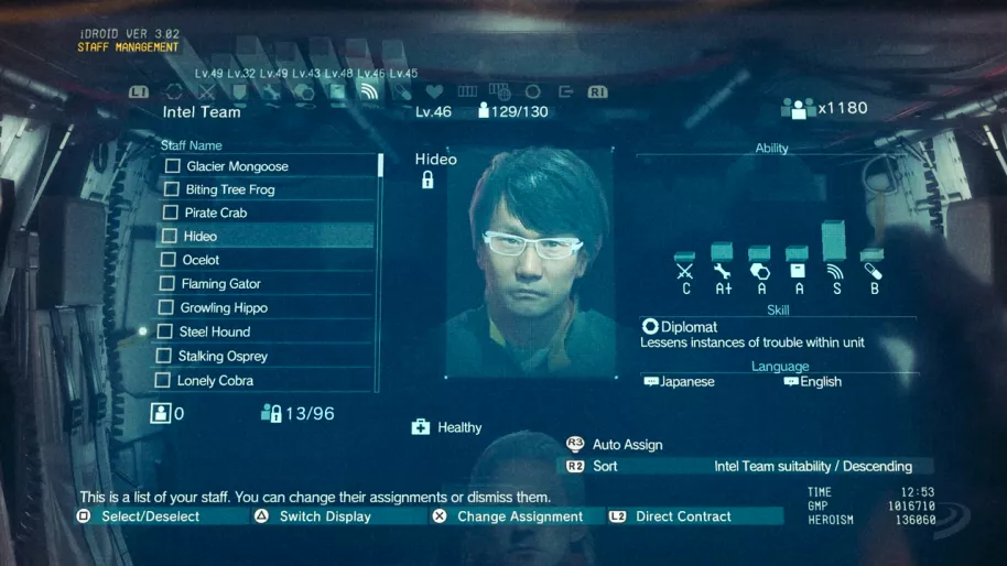 Metal Gear Solid 5 Xbox 360