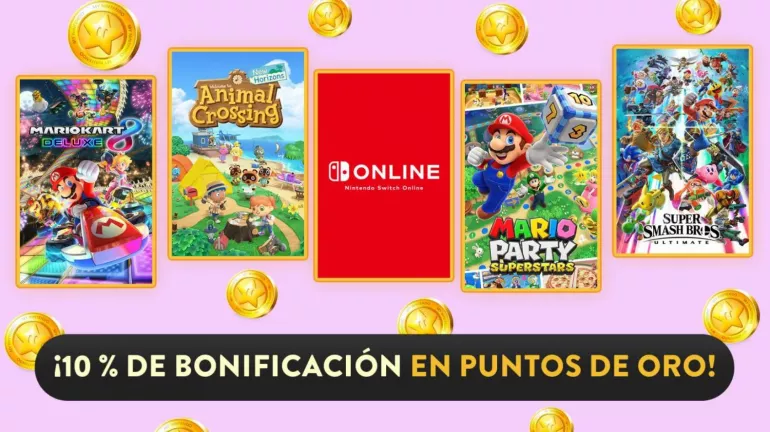Nintendo Switch lance la promotion Barrage of Gold Points pour obtenir des jeux moins chers dans l'eShop