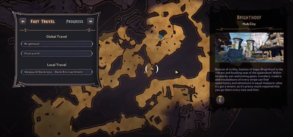Emplacements des dés chanceux Weepwild Dankness de Tiny Tina's Wonderlands