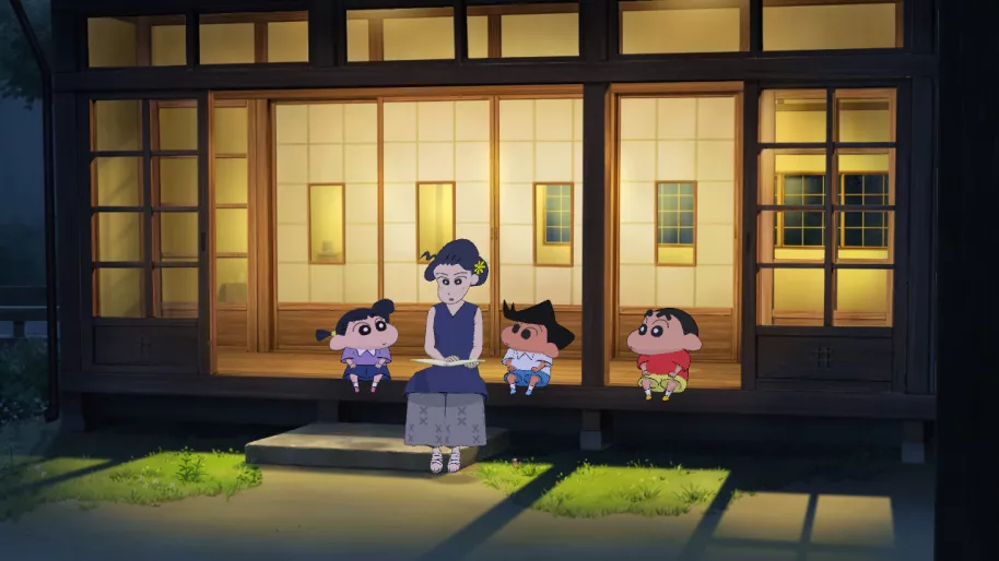 examen du crayon shin chan