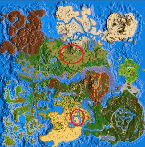 Ark Crystal Isles Dino Spawn Carte