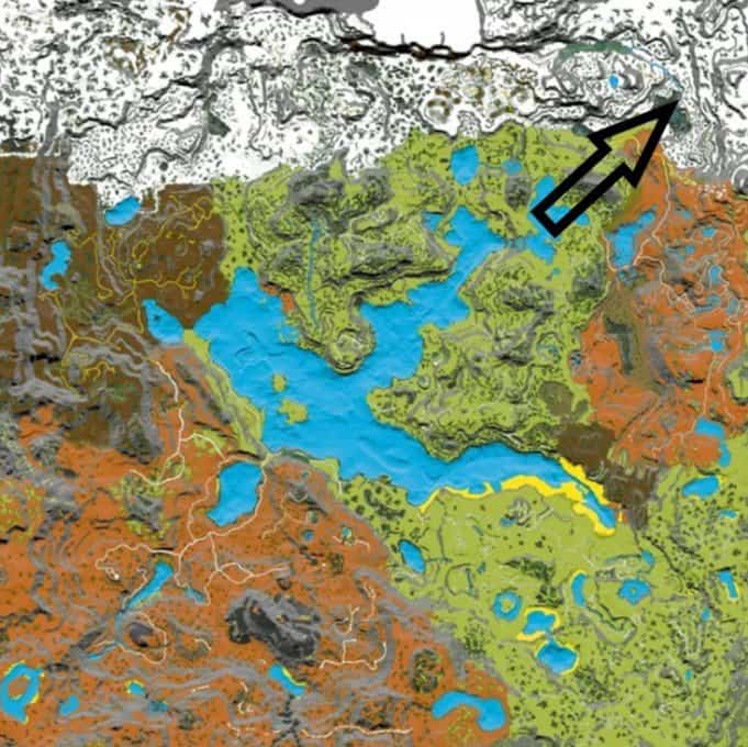 Emplacement et apprivoisement de la wyverne de glace de l'arche Valguero