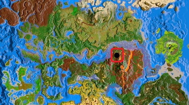 Ark Crystal Isles Autres ressources Emplacements