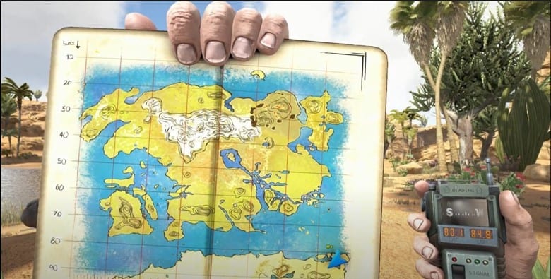 Emplacements de la soie de la terre brûlée de l'arche