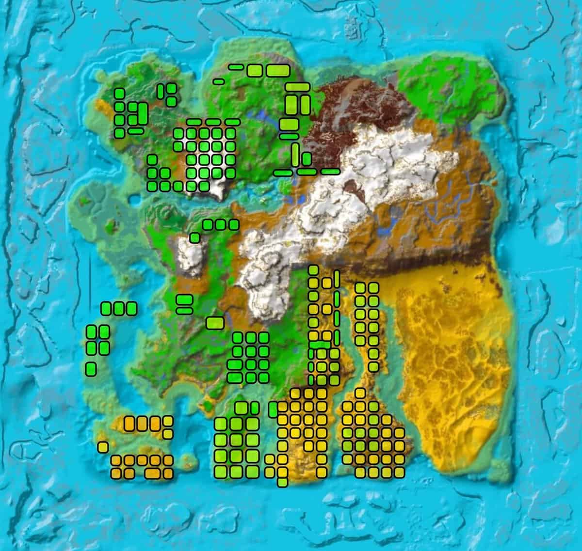 Ark Ragnarok Dino Spawn Carte