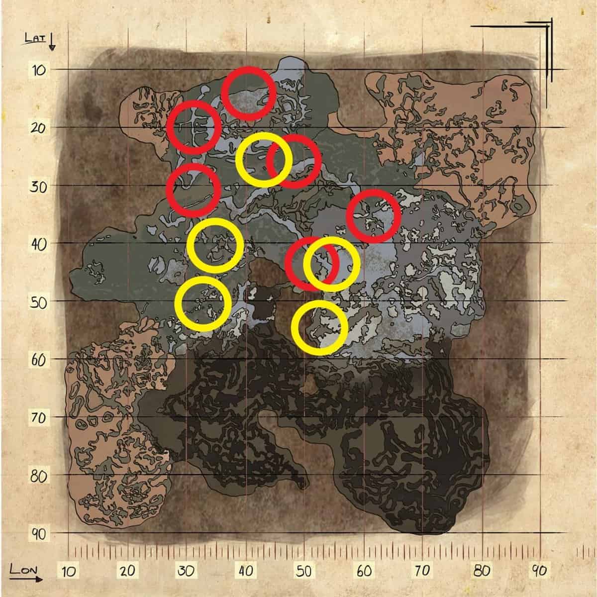 ARK Aberration Meilleurs emplacements de base