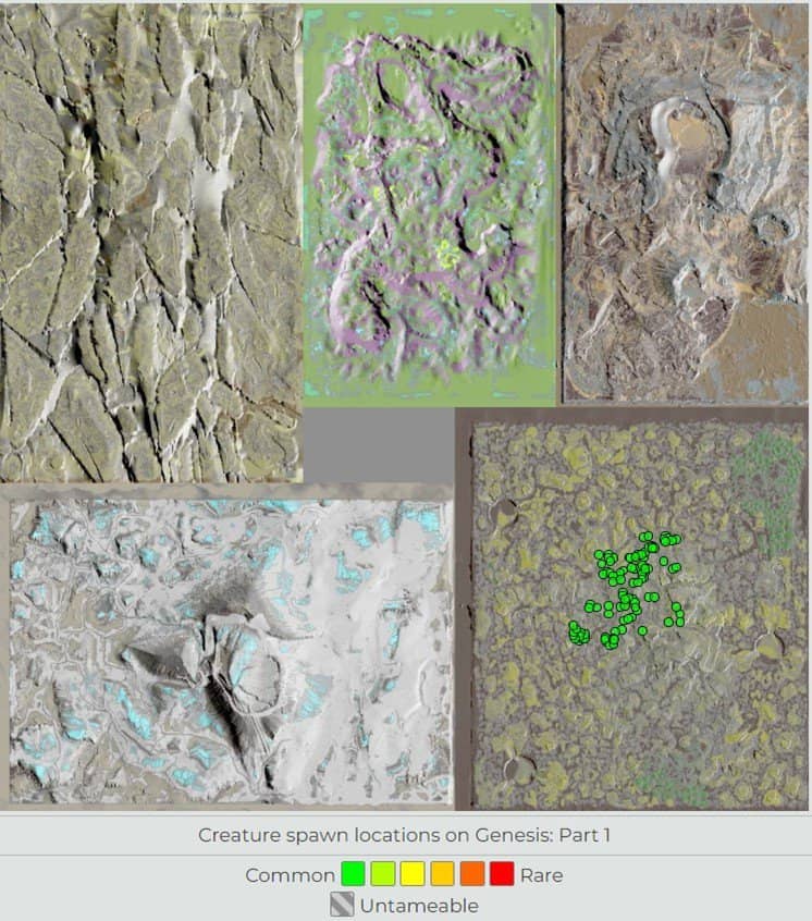 Emplacement de Bloodstalker Ark Genesis 
