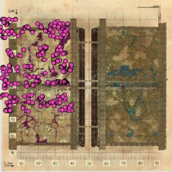Ark Genesis: Partie 2 Carniflora Spawn Map
