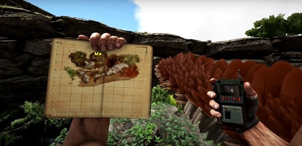 Carte de la grotte carnivore Ark Ragnarok