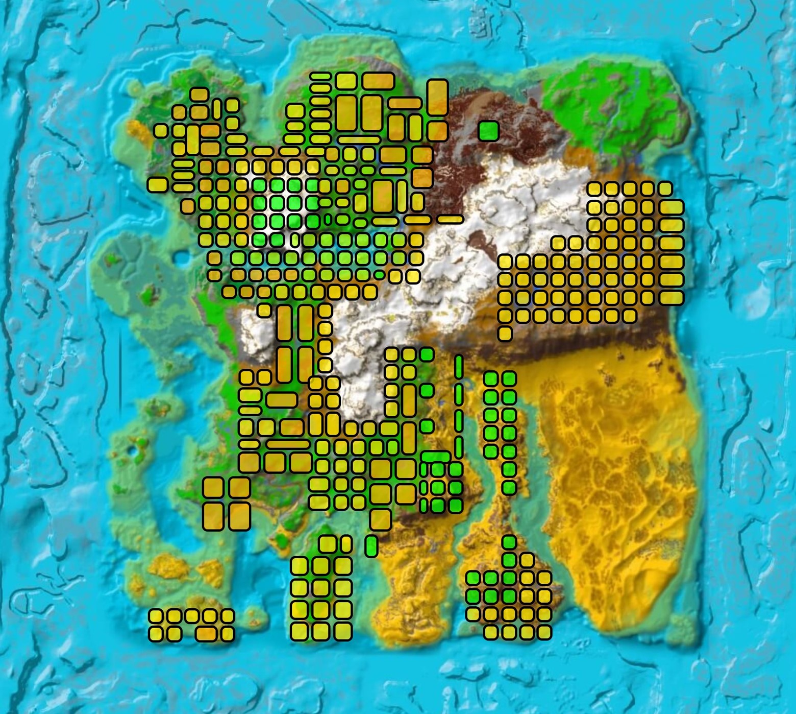 Ark Ragnarok Dino Spawn Carte