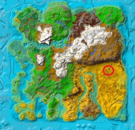 Emplacement du loup-garou de l'esprit de l'arche Ragnarok 