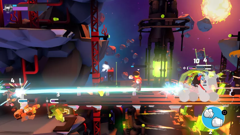 Revue des bagarres LEGO