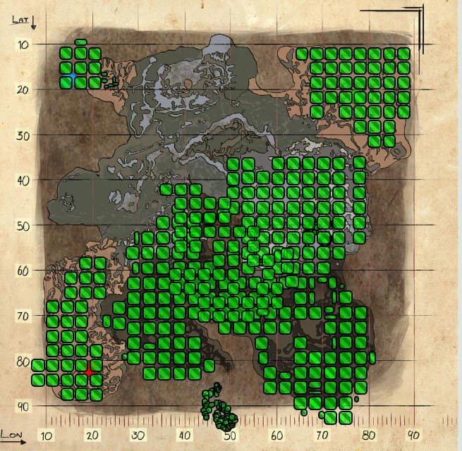 Emplacement sans nom de l'aberration de l'arche