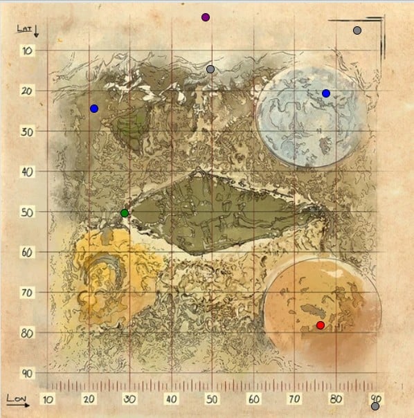 Obélisques d'extinction de l'arche