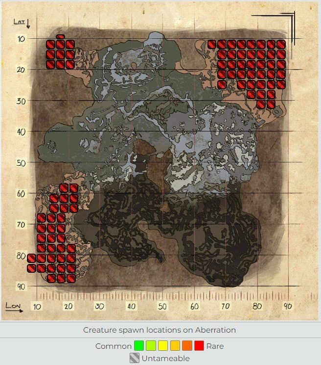 Ark Aberration Alpha Surface Reaper King Emplacement