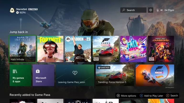 Xbox teste cette nouvelle interface d'accueil qui a une première fenêtre et de nouvelles options Xbox teste cette nouvelle interface d'accueil qui a une première fenêtre et de nouvelles options