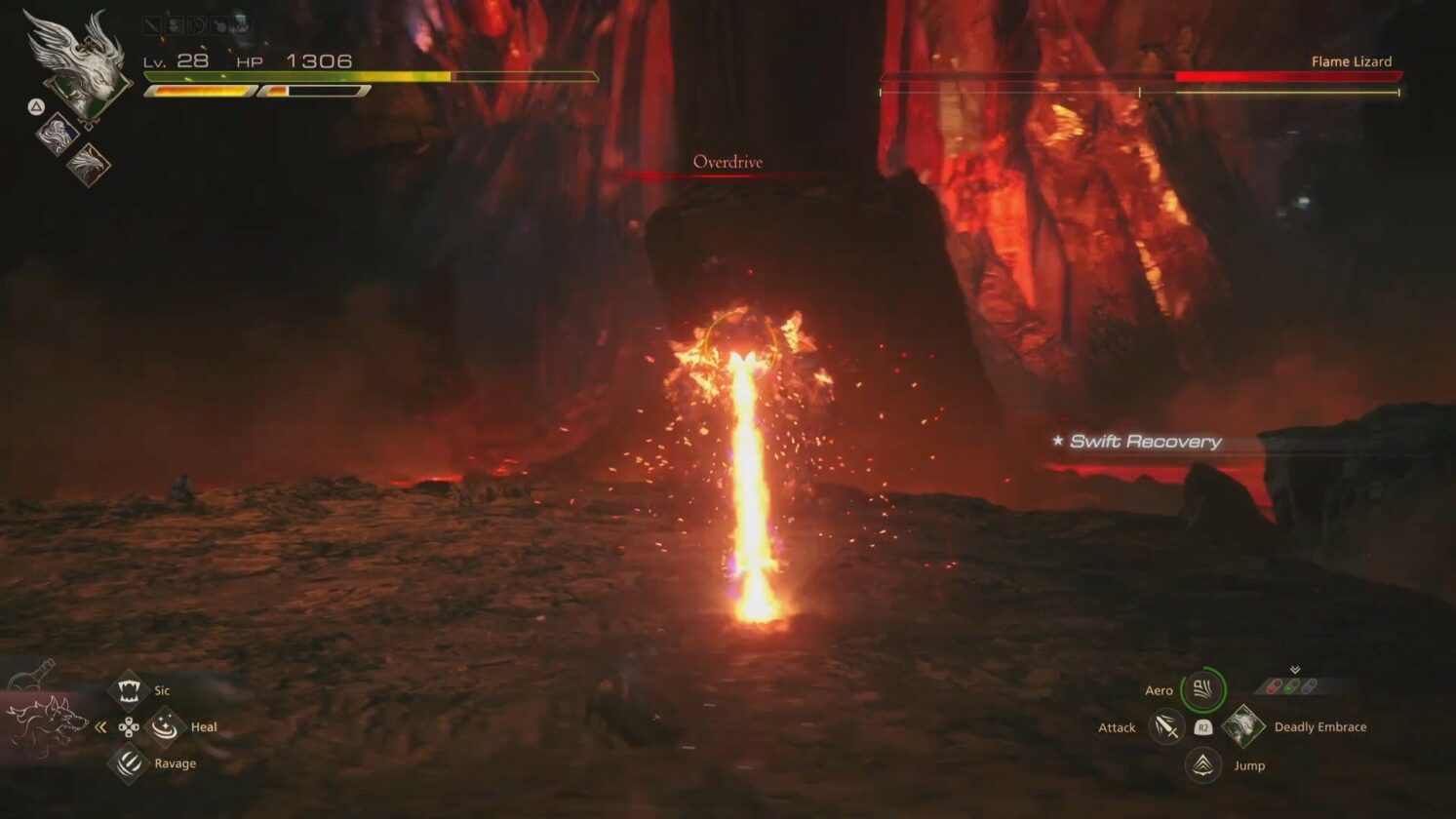 Lézard Flamme Final Fantasy XVI