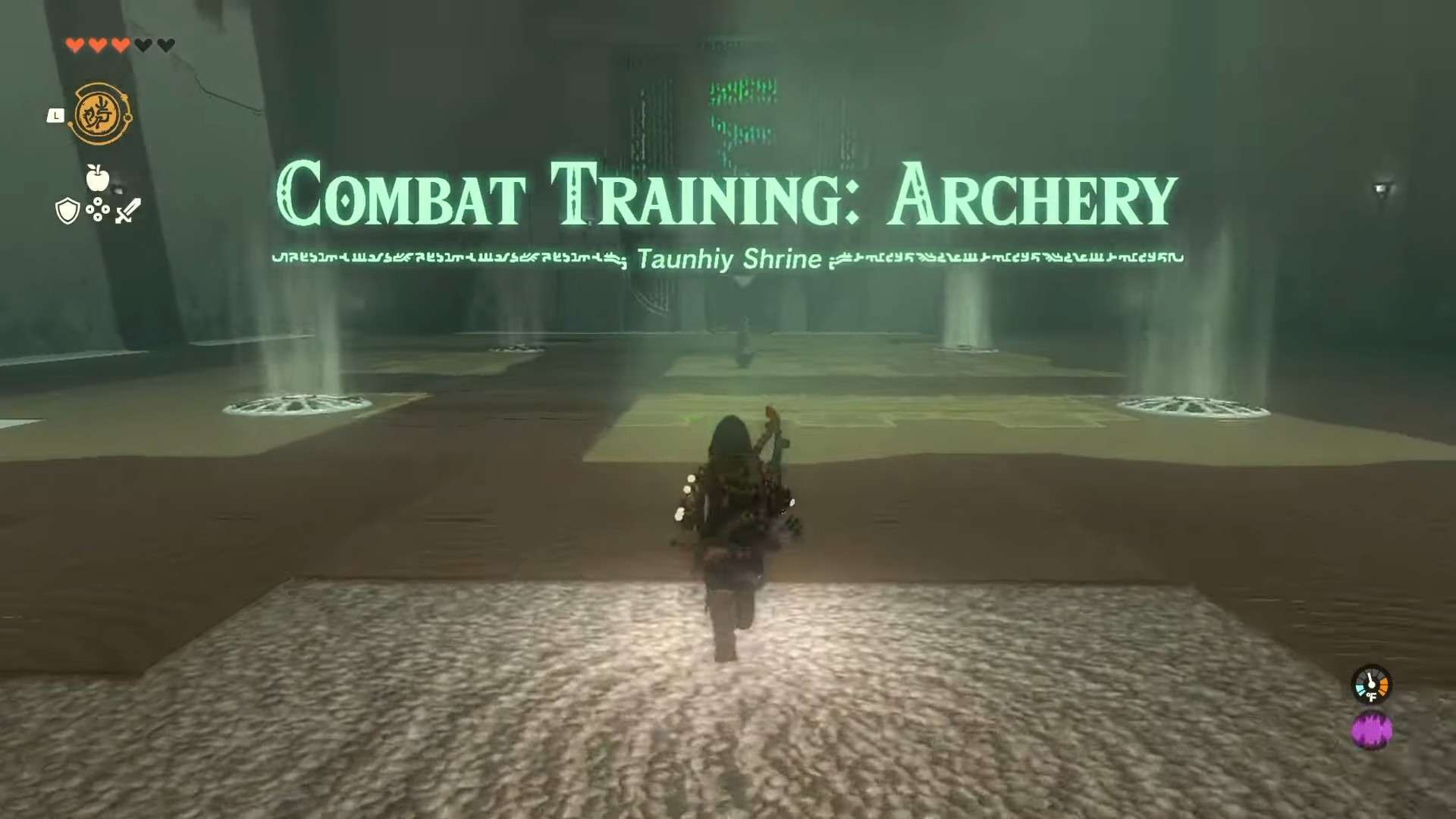 zelda : procès du sanctuaire totk taunhiy