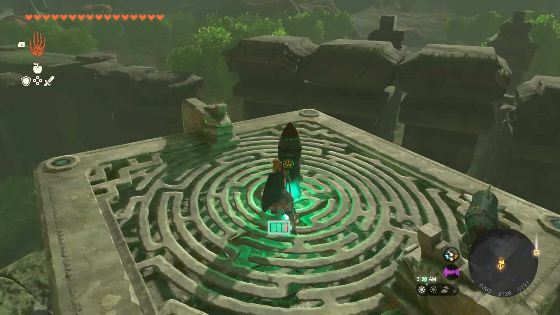Thyphlo Ruins Skyview Tower a frappé la fusée