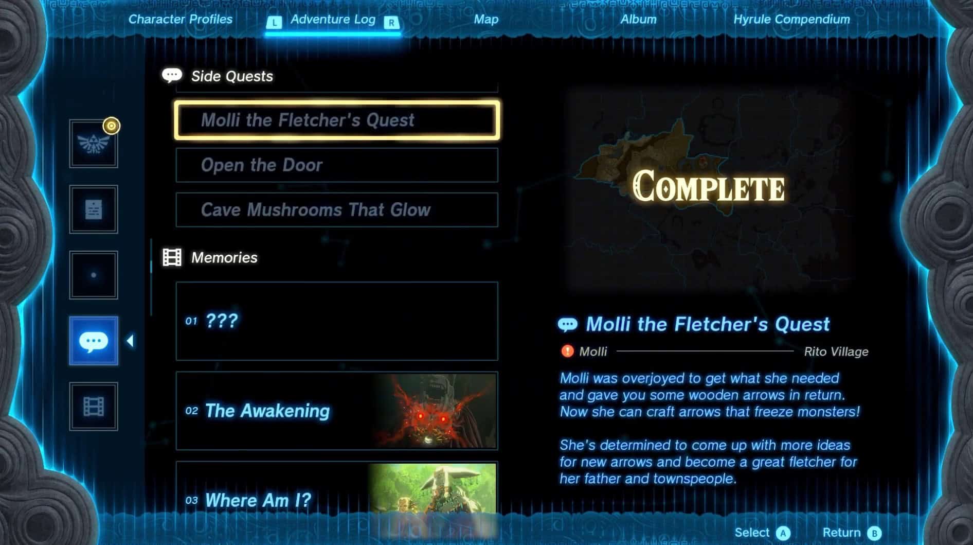 Molli la quête Fletcher