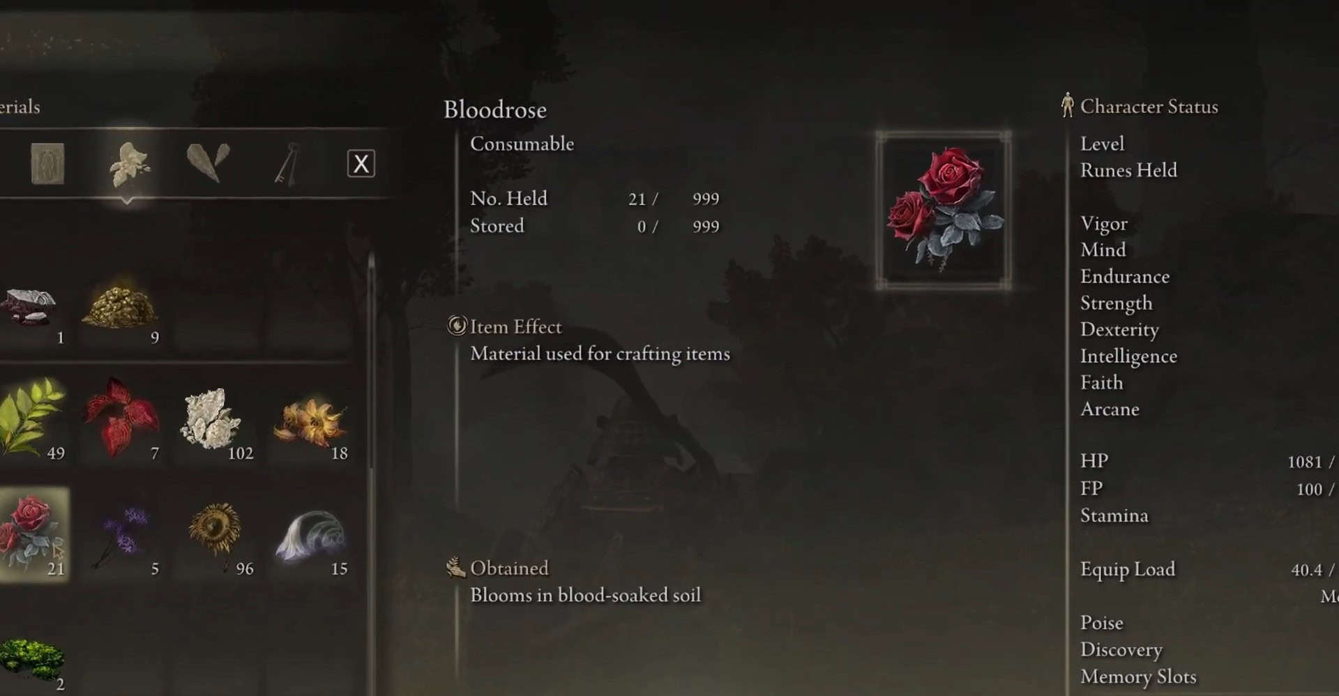 Anneau d'Elden Rose de Sang