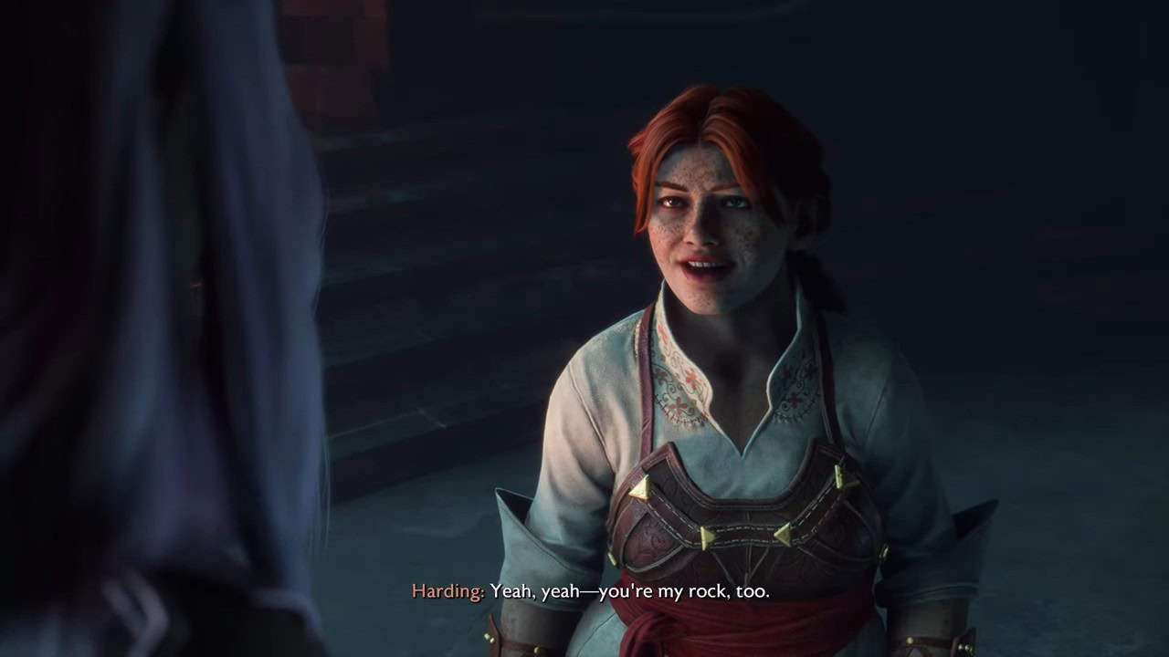 dragon age veilguard harding romance