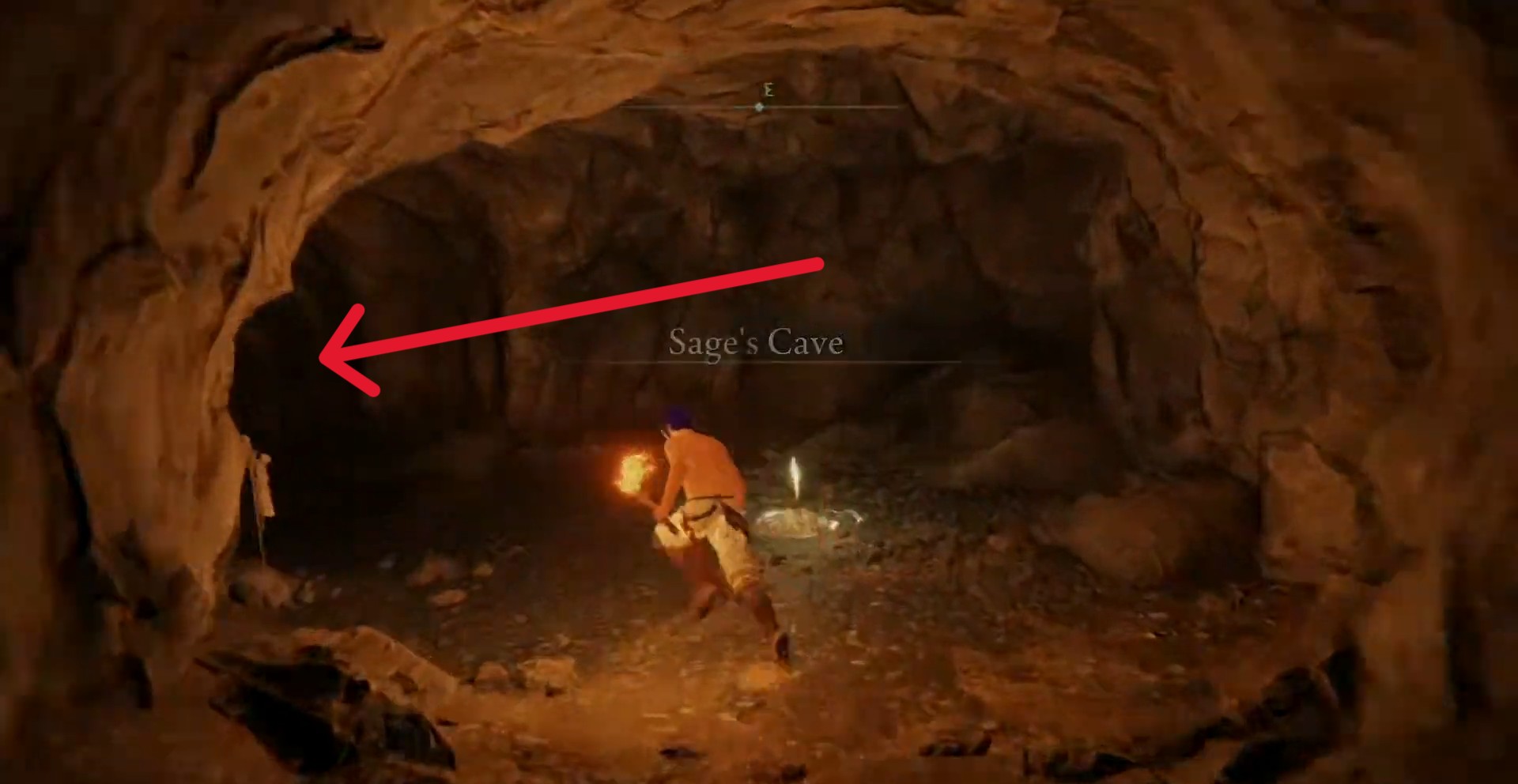 tournez à gauche dans la grotte du sage