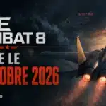 Chasseur en vol pour l’annonce de la date de sortie d’Ace Combat 8