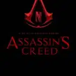 Affiche noire et rouge de la série Assassin’s Creed de Netflix