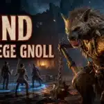 Flind, seigneur de guerre gnoll, face à un groupe d'aventuriers dans Baldur's Gate 3