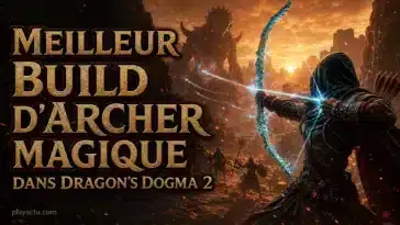 Archer magique tirant des flèches enchantées dans Dragon's Dogma 2