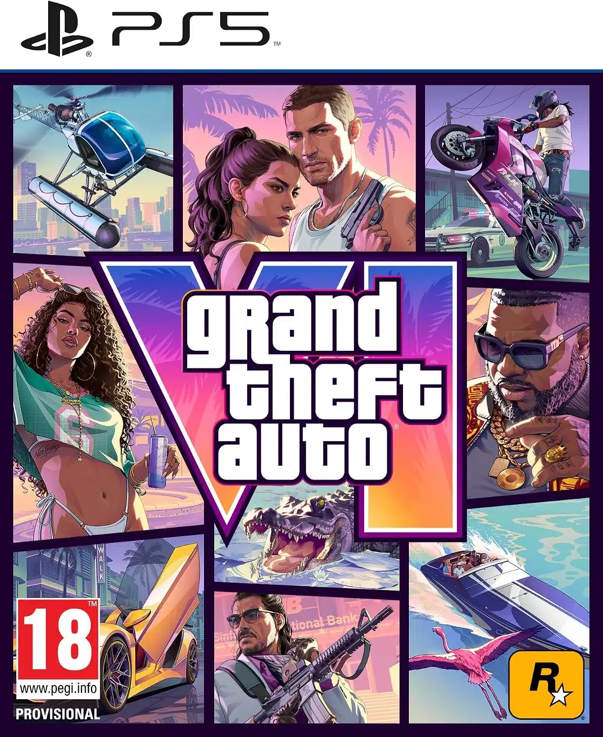 Jaquette provisoire de Grand Theft Auto VI