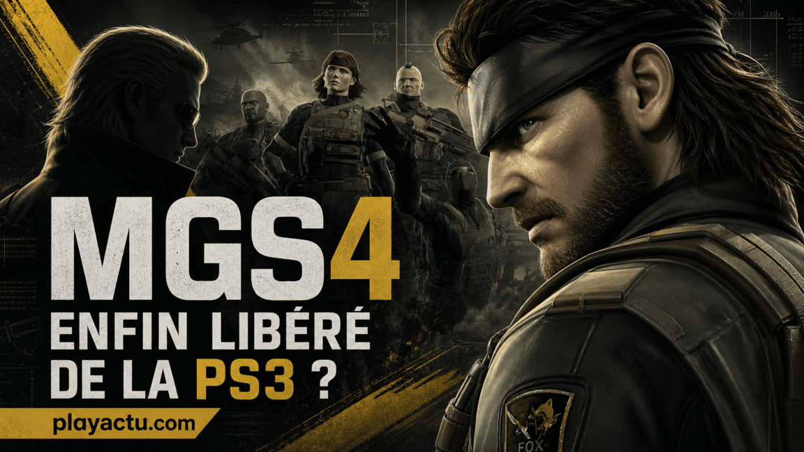 Montage Metal Gear Solid 4 : Snake et une escouade militaire, pour Master Collection Vol. 2