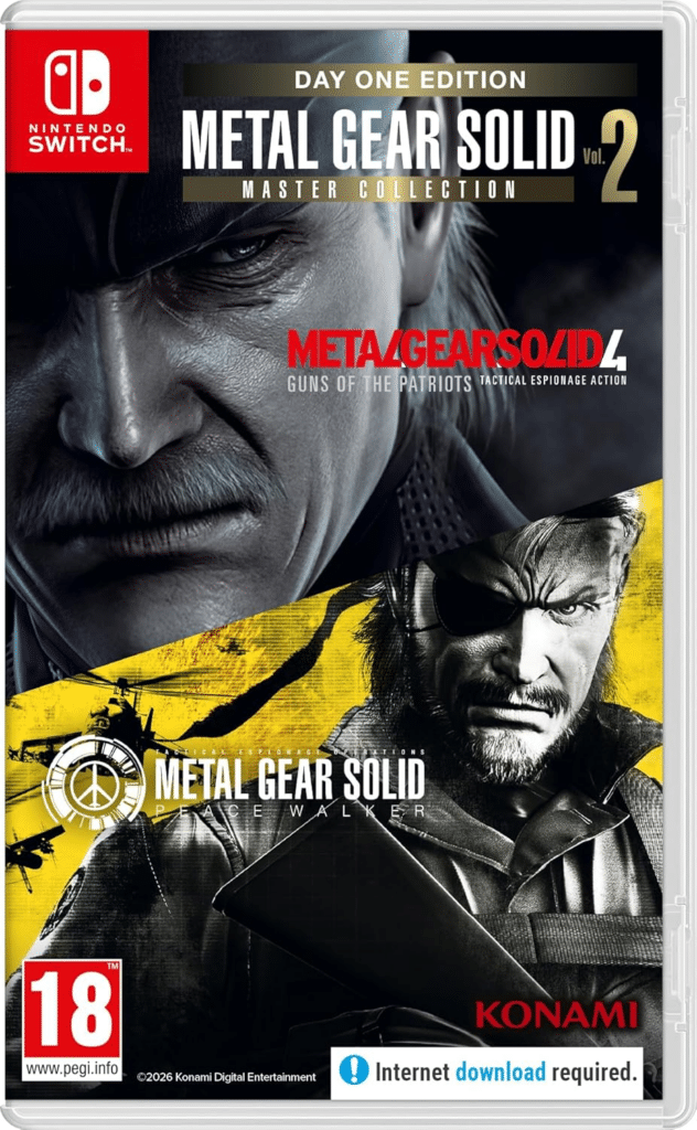 Jaquette de METAL GEAR SOLID: MASTER COLLECTION Vol. 2