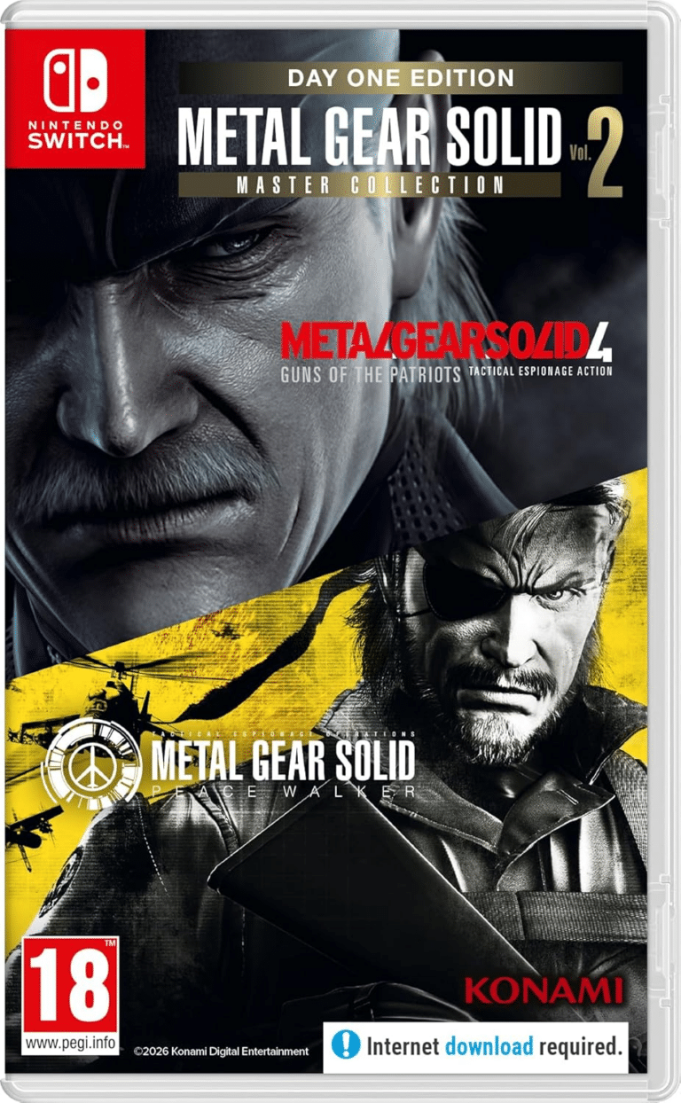 Jaquette de METAL GEAR SOLID: MASTER COLLECTION Vol. 2