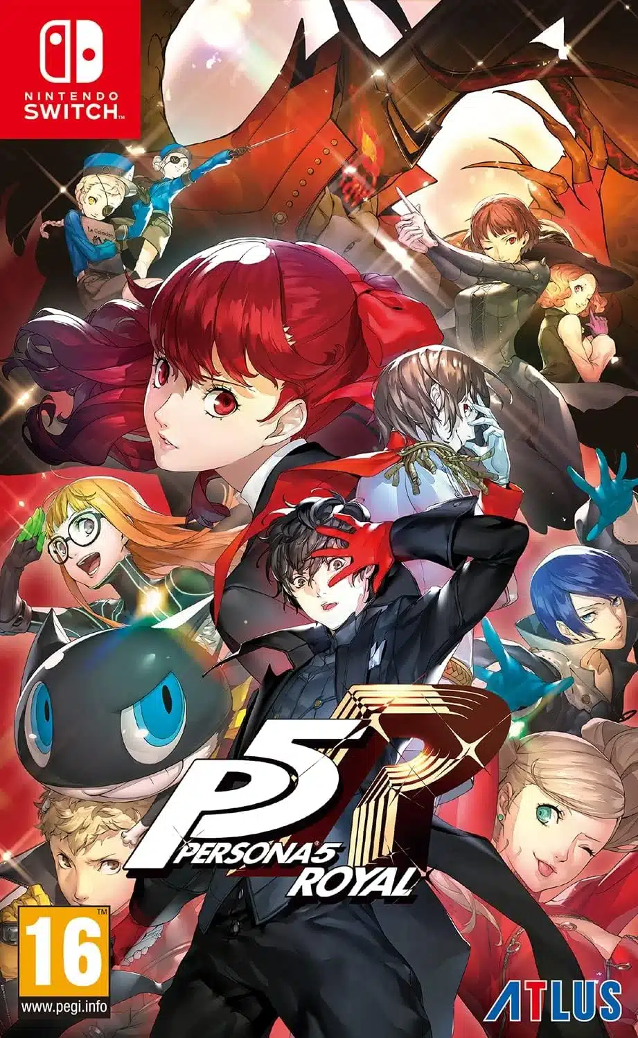 Jaquette Nintendo Switch de Persona 5 Royal