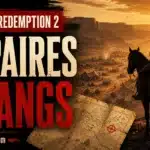 Miniature Western avec carte et camp de hors-la-loi pour le guide Red Dead Redemption 2