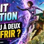 Mio et Zoe traversent les mondes science-fiction et fantasy dans un montage éditorial Split Fiction