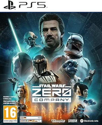 Jaquette PlayStation 5 de Star Wars Zero Company