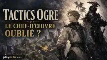 Montage Playactu de Tactics Ogre Reborn, guerre médiévale et bataille tactique
