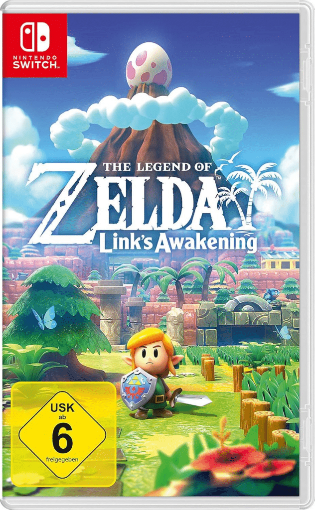 Jaquette de The Legend of Zelda: Link&rsquo;s Awakening