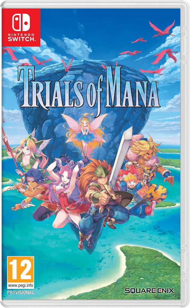 Jaquette de Trials of Mana