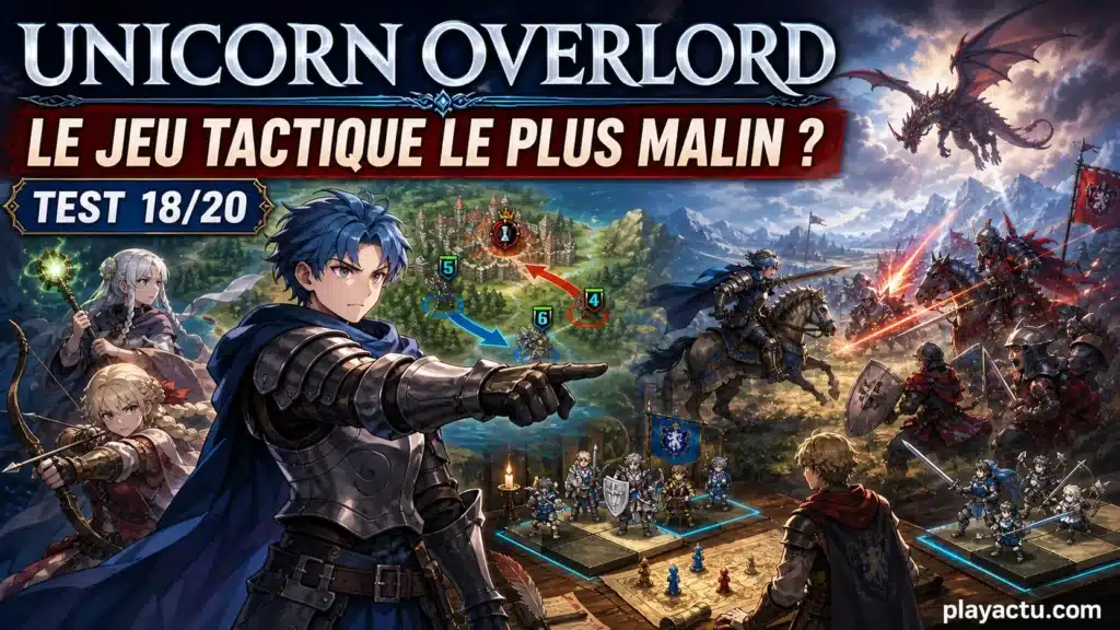 Alain dirige ses escouades dans Unicorn Overlord