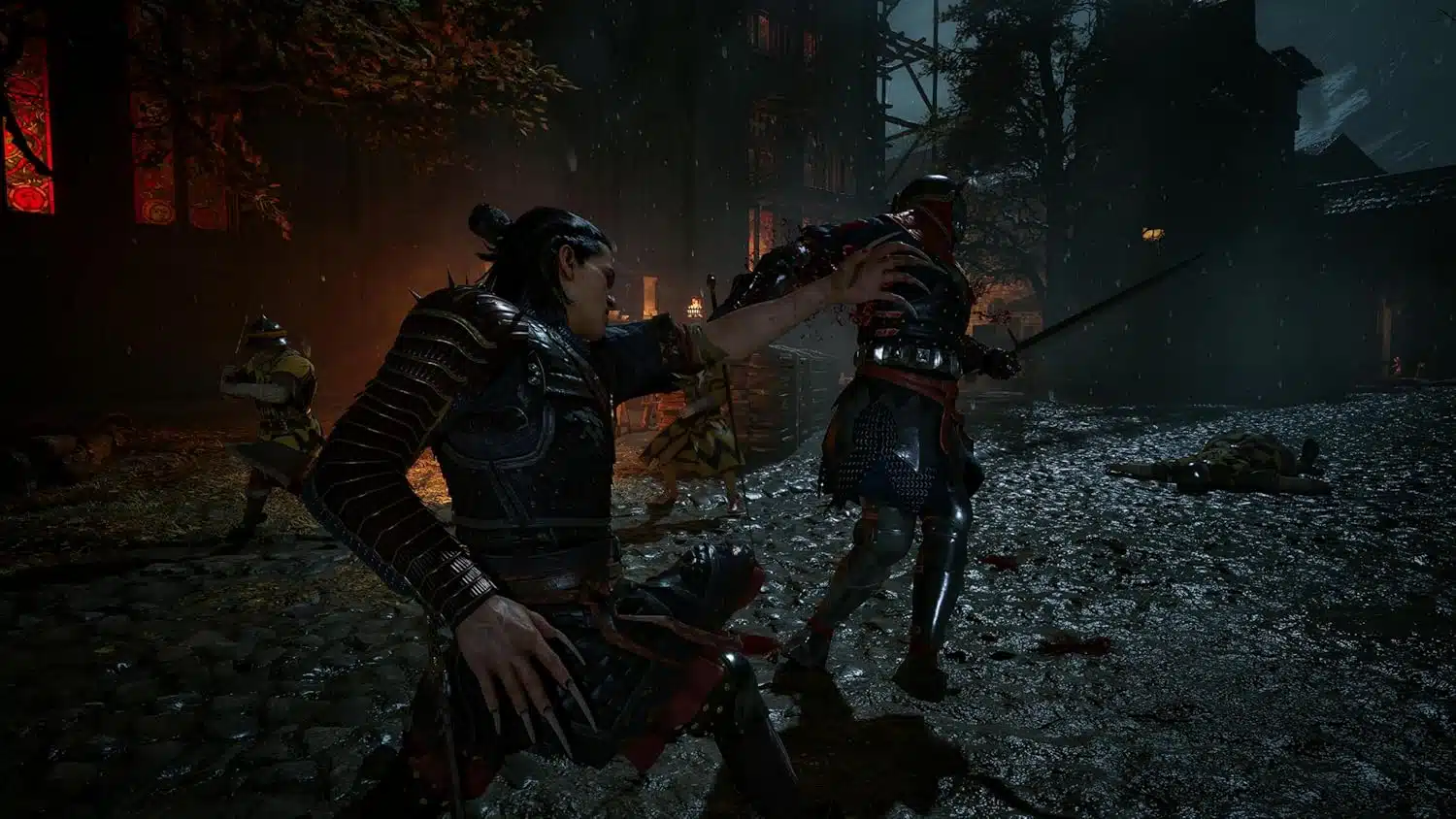 Coen utilise ses pouvoirs vampiriques pendant un combat nocturne