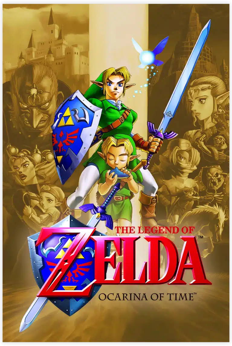 Jaquette de The Legend of Zelda: Ocarina of Time